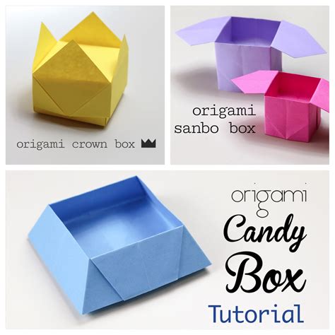 diy folding metal box|origami paper box step by.